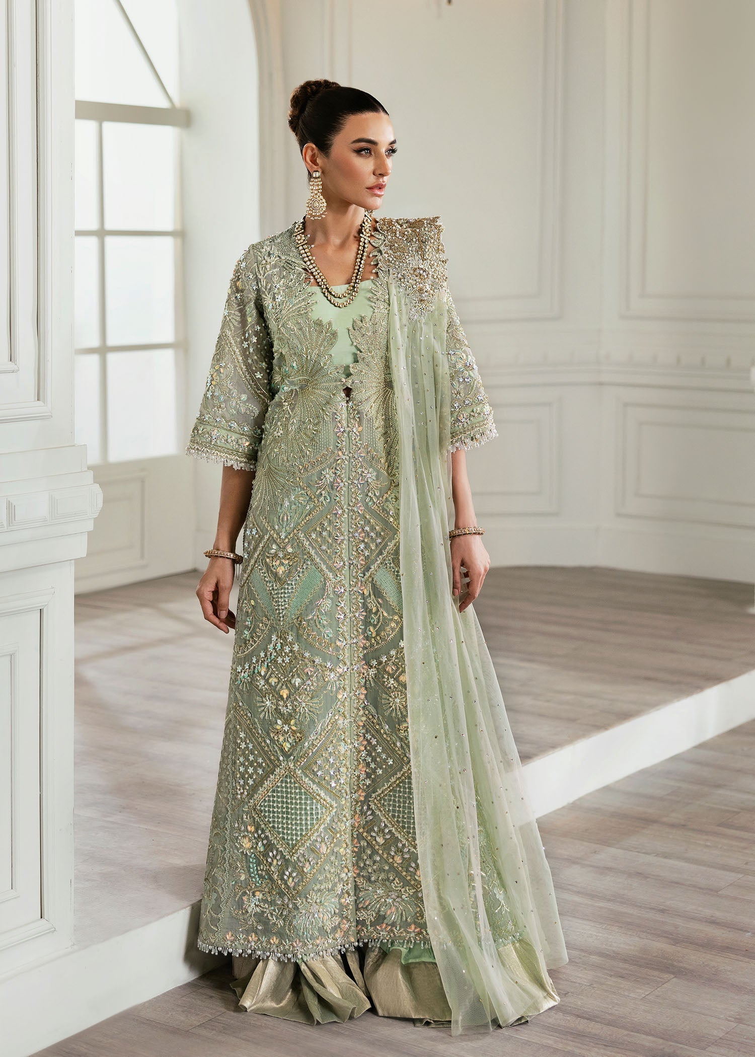 Art Deco Glitz - Festive Wedding Dress | Saira Shakira