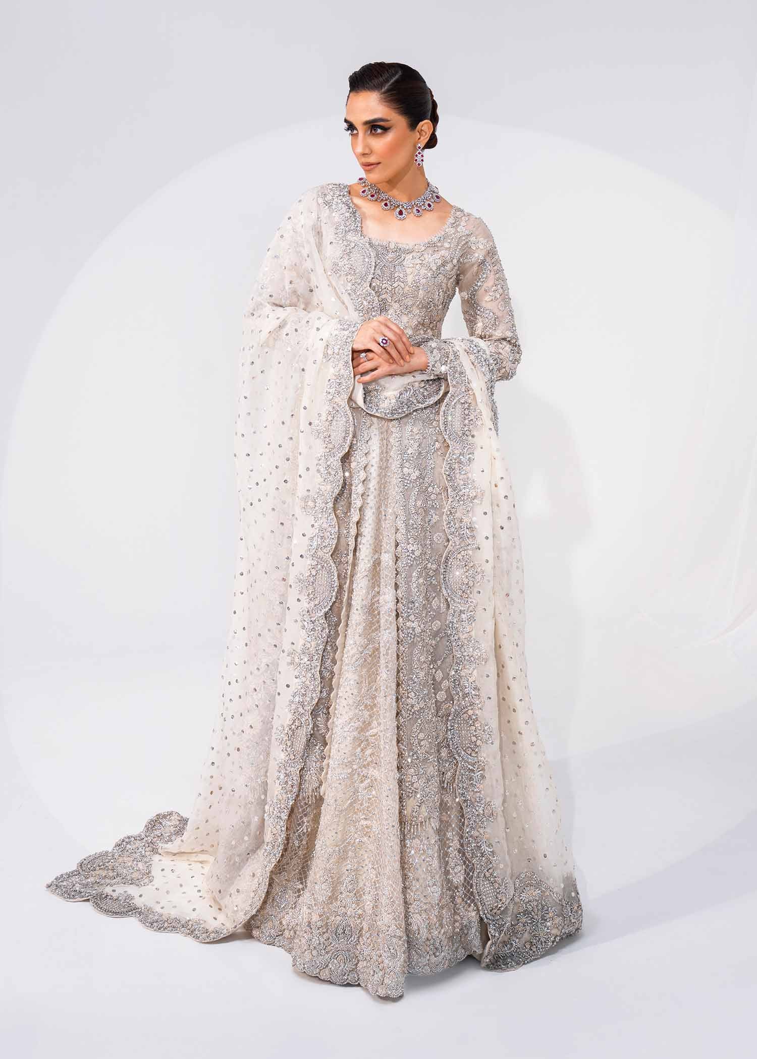 Ivory - Pakistani Bridal Designer Wear