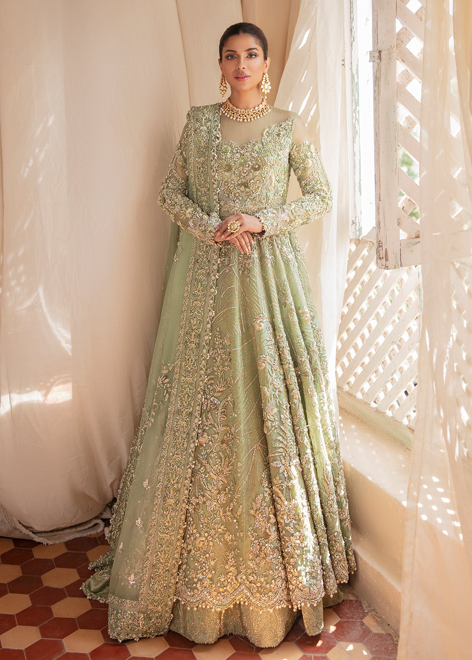 Irene – Stunning Pakistani Bridal Dress by Saira Shakira