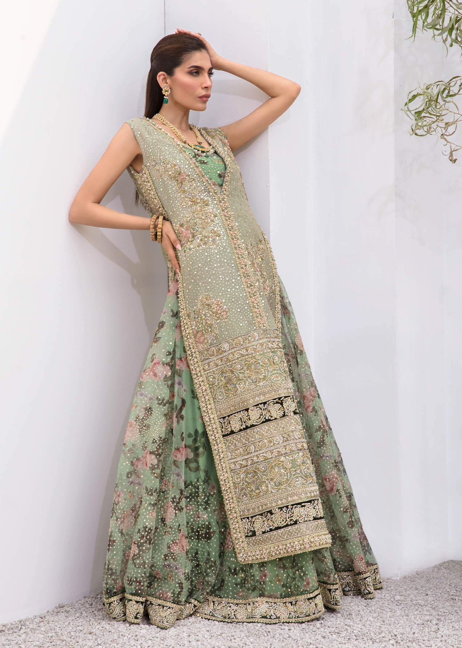 Garden Blooms - Formal Pakistani Dresses